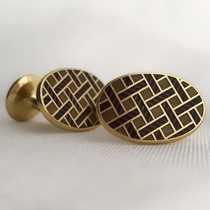 Gold Cufflinks